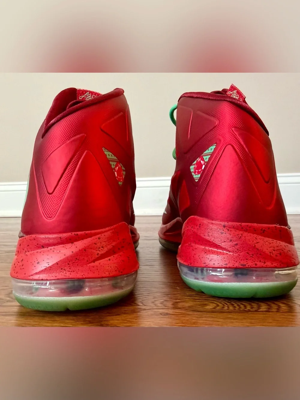 Nike LeBron X Christmas Size 14 New OG Box DS